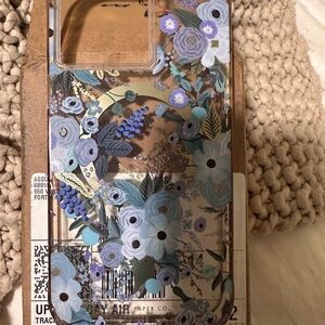 Rifle paper co Floral Phone Case - Blue and Purple